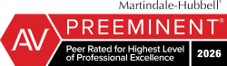 AV preeminent badge